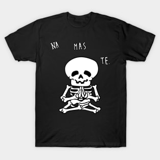 NAMASTE Skeleton T-Shirt